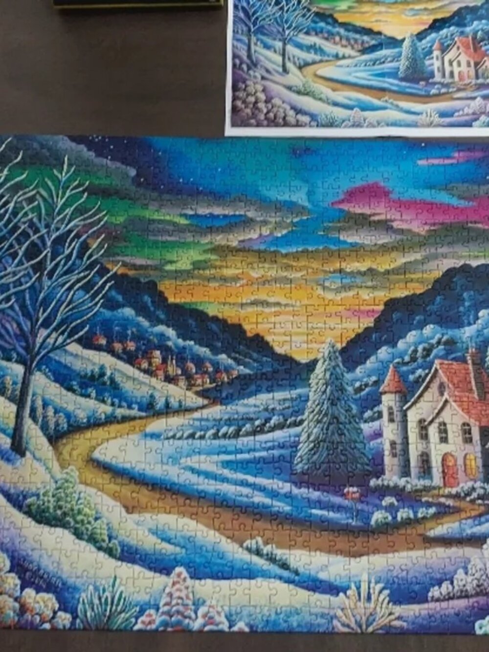 Snow Landscape 1000 Pc Puzzle
